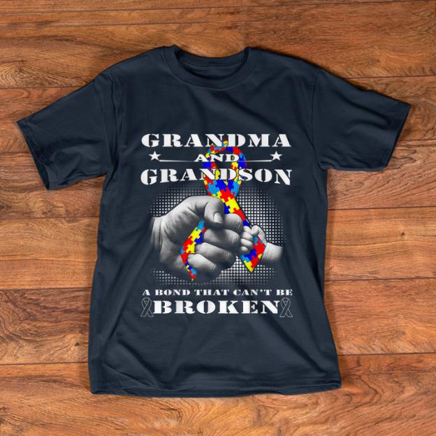 Nice Grandma And grandson A Bond That Can t Be Broken shirt 1 - Nice Grandma And grandson A Bond That Can't Be Broken shirt