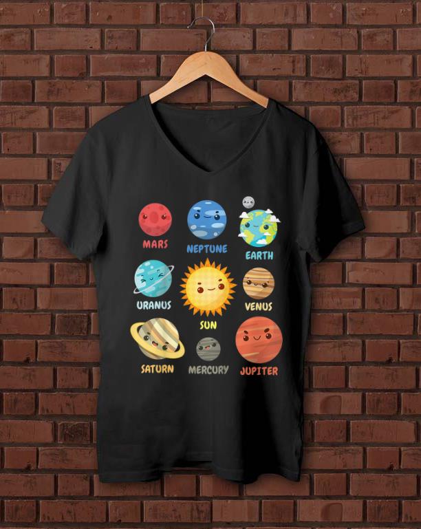 Nice Solar System Planets shirt 1 - Nice Solar System Planets shirt