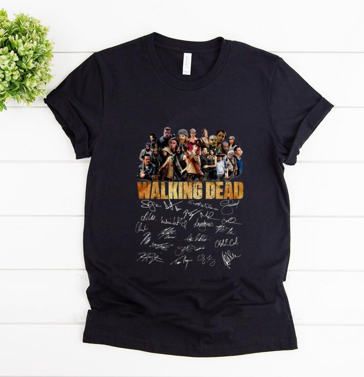 Nice The Walking Dead Signature shirt 1 - Nice The Walking Dead Signature shirt