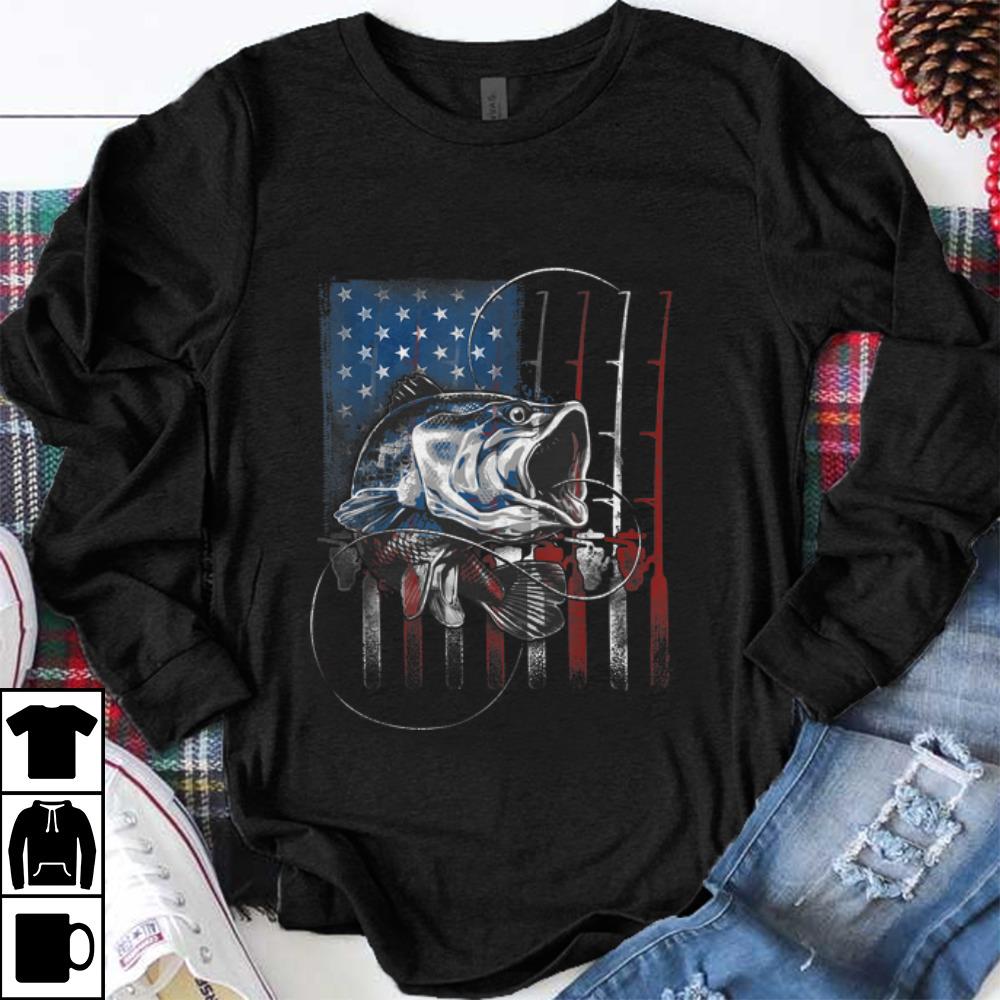 Official Fishing American Flag shirt 1 - Official Fishing American Flag shirt