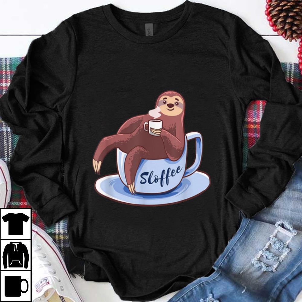 Original Sloffee Sloth Lying On A Cup Of Coffee Sloffee Meme 1 - Original Sloffee Sloth Lying On A Cup Of Coffee Sloffee Meme