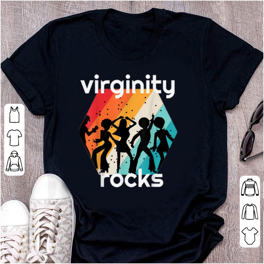 Original Vintage Retro Virginity Rocks shirt 1 - Original Vintage Retro Virginity Rocks shirt