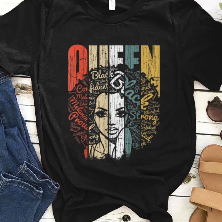 Premium Vintage African American Queen Educated Strong shirt 1 - Premium Vintage African American Queen Educated Strong shirt