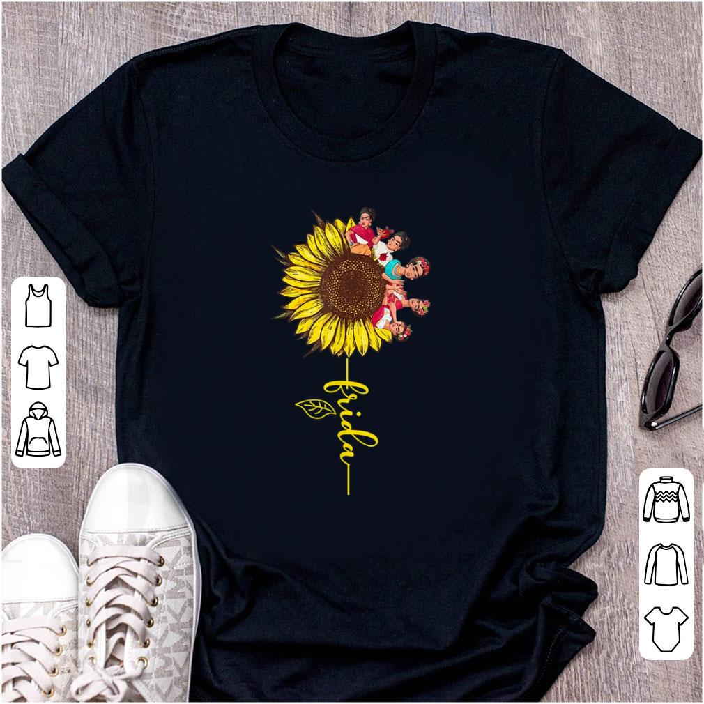 Pretty Sunflower Frida Kahlo shirt 1 - Pretty Sunflower Frida Kahlo shirt