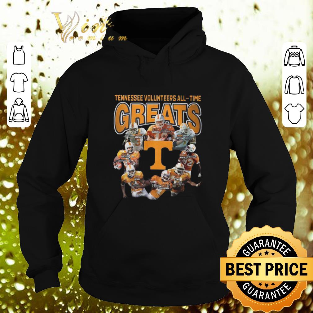 Cool Tennessee Volunteers all time greats signatures shirt 4 - Cool Tennessee Volunteers all-time greats signatures shirt