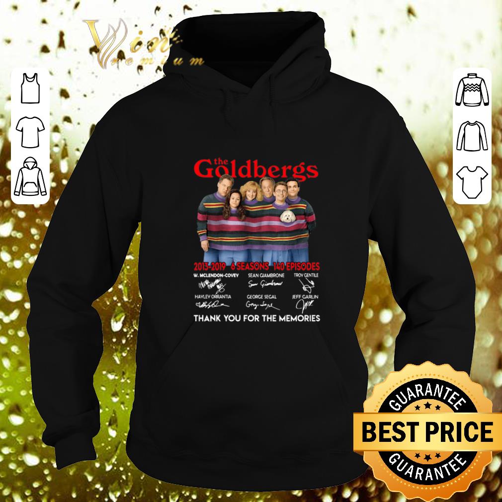Cool The Goldbergs 2013 2019 thank you for the memories signatures shirt Cool The Goldbergs 2013 2019 thank you for the memories signatures shirt 4 - Cool The Goldbergs 2013 2019 thank you for the memories signatures shirt
