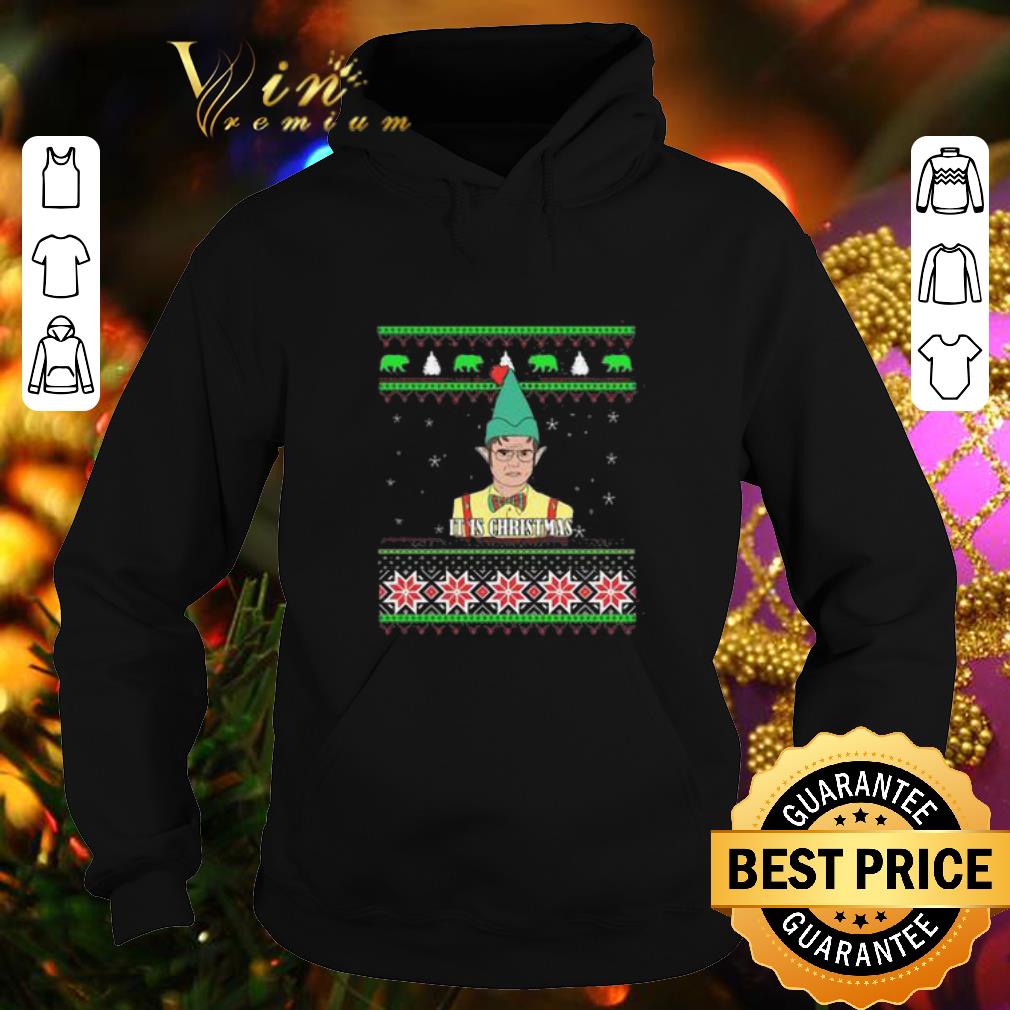 Nice Dwight Schrute it is Christmas shirt 4 - Nice Dwight Schrute it is Christmas shirt
