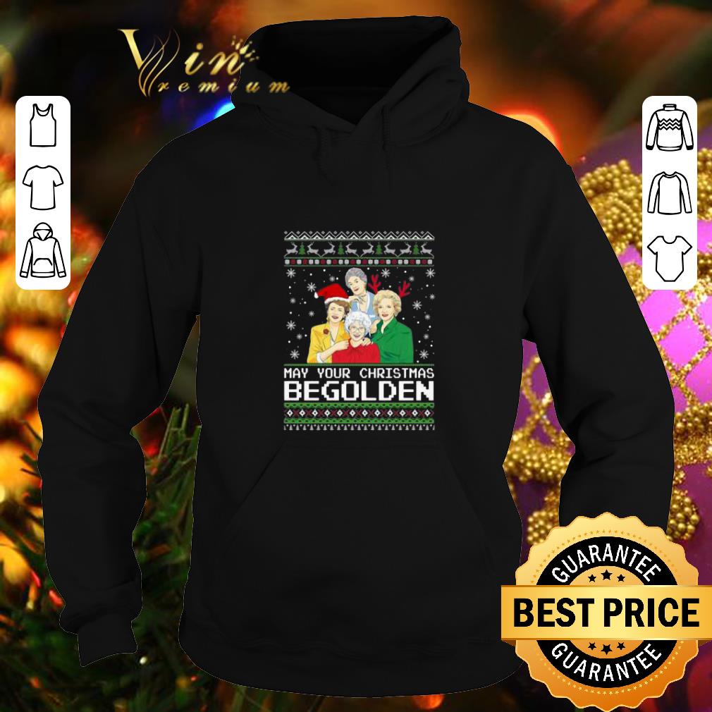 Nice Golden Girls May Your Christmas be Golden shirt Nice Golden Girls May Your Christmas be Golden shirt 4 - Nice Golden Girls May Your Christmas be Golden shirt