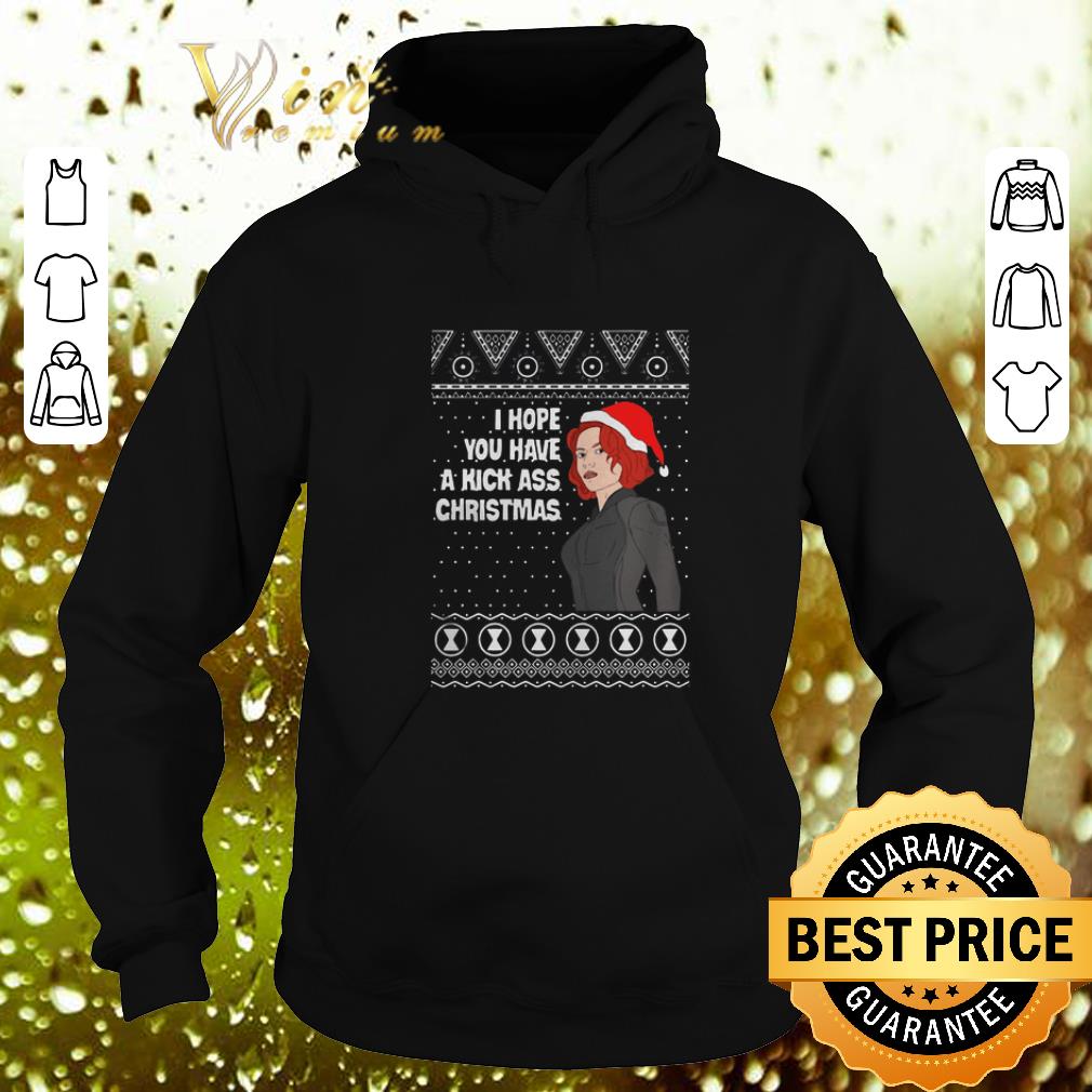 Official Black Widow I Hope You Have A Kick Ass Christmas shirt 4 - Official Black Widow I Hope You Have A Kick Ass Christmas shirt