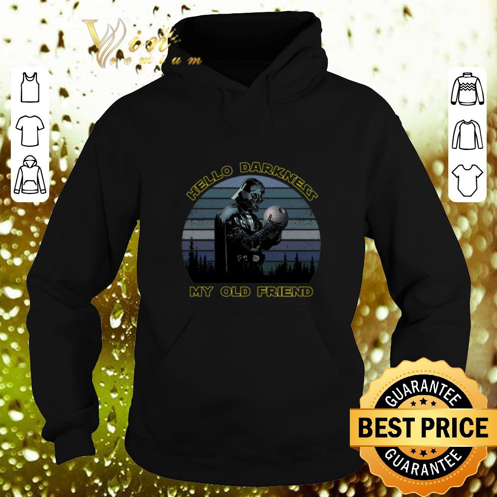 Official Darth Vader hold Death Star hello darkness my old friend shirt Official Darth Vader hold Death Star hello darkness my old friend shirt 4 - Official Darth Vader hold Death Star hello darkness my old friend shirt