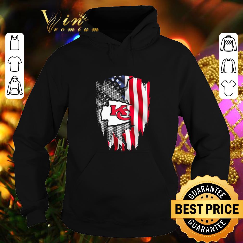 Official Kansas City Chiefs American flag shirt 4 - Official Kansas City Chiefs American flag shirt
