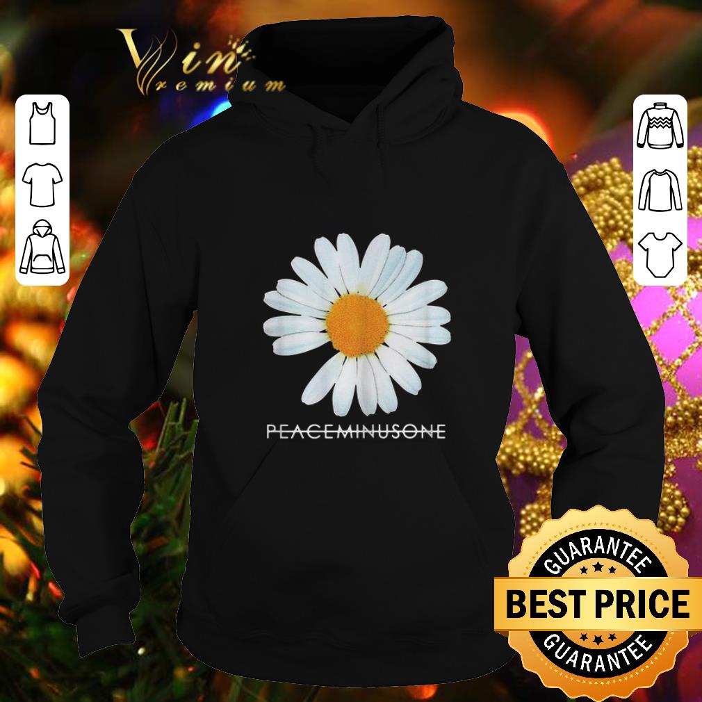 Official Peaceminusone white flower shirt 4 - Official Peaceminusone white flower shirt