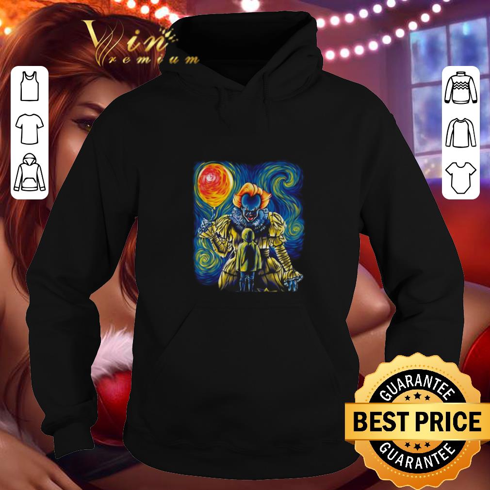 Official Pennywise Georgie Denbrough Van Gogh shirt 4 - Official Pennywise Georgie Denbrough Van Gogh shirt