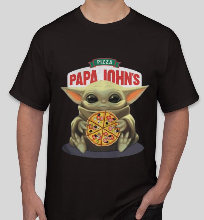 Awesome Star Wars Baby Yoda Hug Pizza Papa Johns shirt 4 - Awesome Star Wars Baby Yoda Hug Pizza Papa Johns shirt
