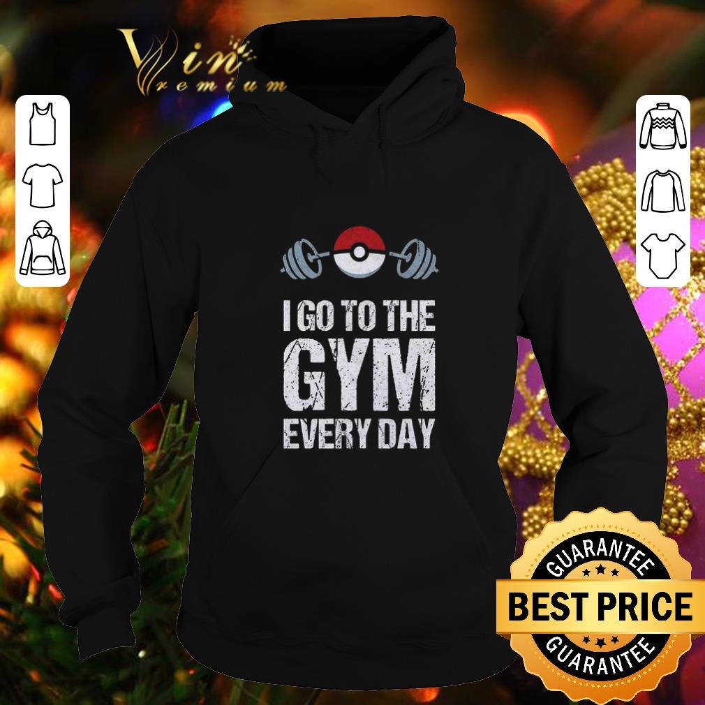 Cool Pokemon I Go To The Gym Everyday Christmas shirt 4 - Cool Pokemon I Go To The Gym Everyday Christmas shirt