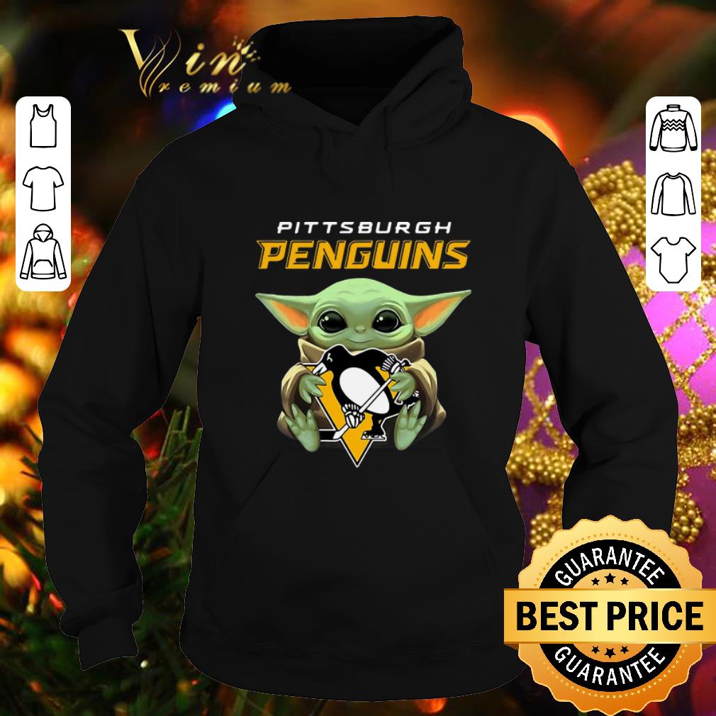 Official Baby Yoda Hug Pittsburgh Penguins Star Wars shirt 4 - Official Baby Yoda Hug Pittsburgh Penguins Star Wars shirt