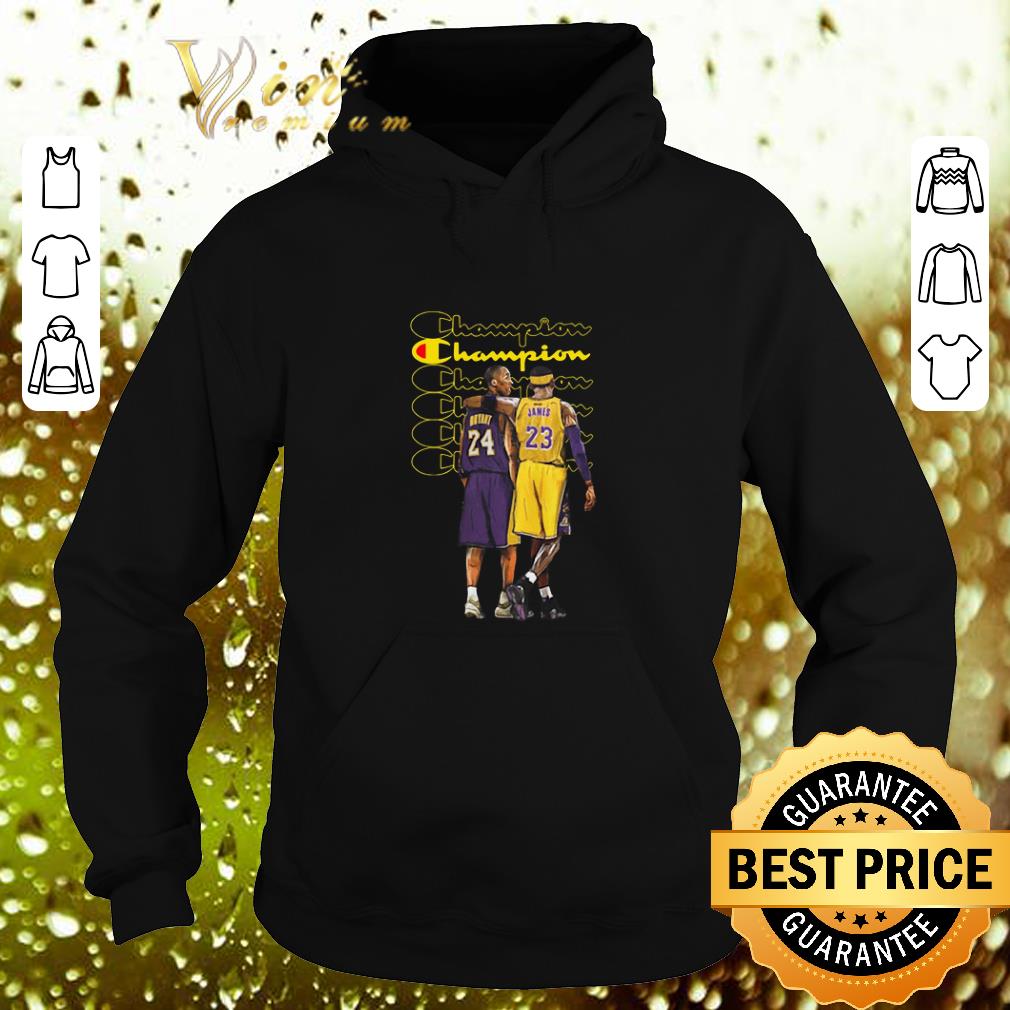 Official Champion Kobe Bryant and Lebron James shirt 4 - Official Champion Kobe Bryant and Lebron James shirt