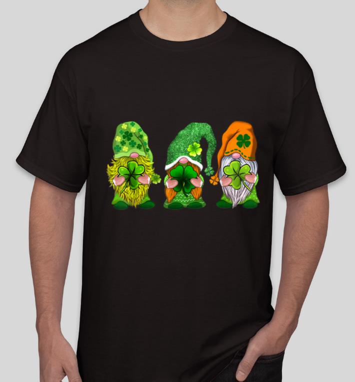 Great Three Gnomes Happy St Patrick s Day shirt 4 - Great Three Gnomes Happy St Patrick's Day shirt
