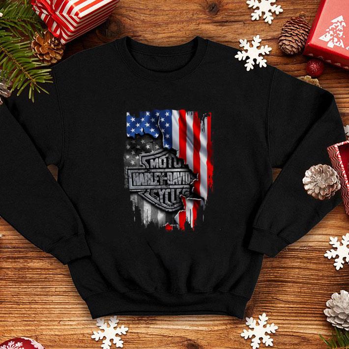Harley Davidson American Flag shirt 4 - Harley-Davidson American Flag shirt