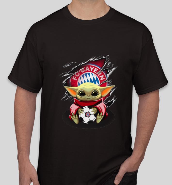 Official Star Wars Baby Yoda Blood Inside Bayern München shirt 4 - Official Star Wars Baby Yoda Blood Inside Bayern München shirt