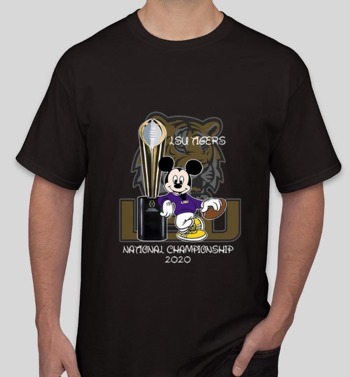 Top LSU Tigers Mickey Mouse National Championship 2020 shirt 4 - Top LSU Tigers Mickey Mouse National Championship 2020 shirt