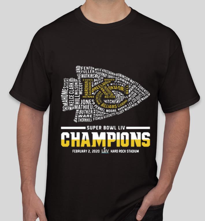 Great Kansas City Chiefs Super Bowl Liv Champions Hard Rock Stadium shirt 4 - Great Kansas City Chiefs Super Bowl Liv Champions Hard Rock Stadium shirt