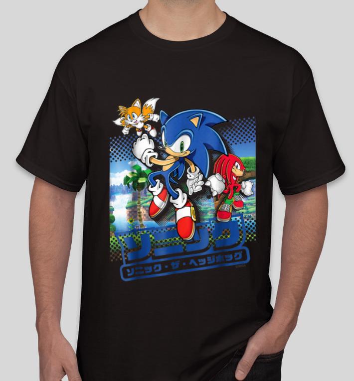 Great Sonic Friends Japanese shirt 4 - Great Sonic & Friends Japanese shirt