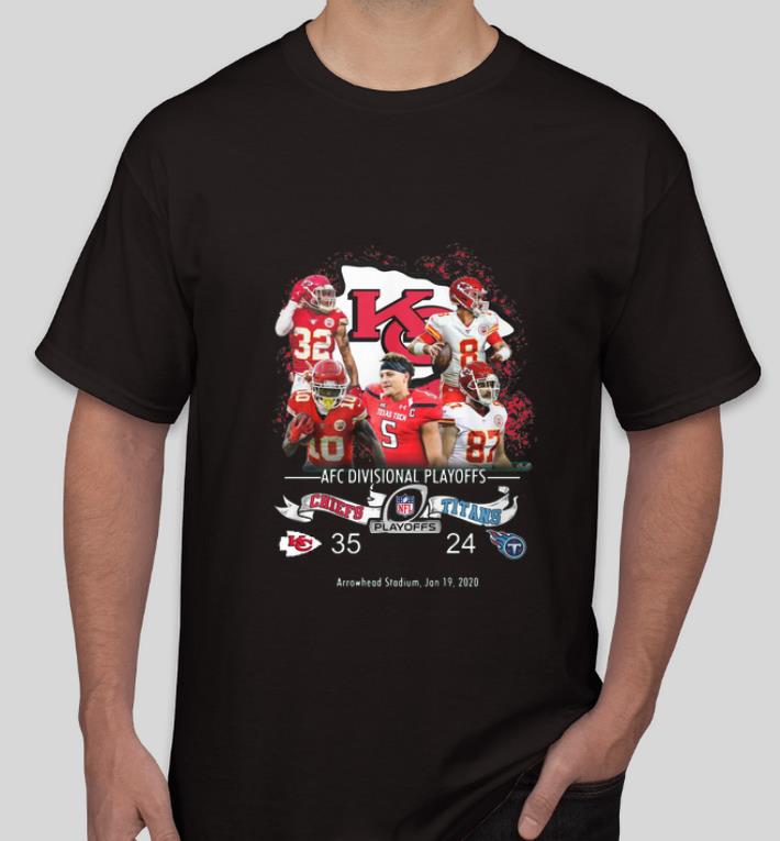 Hot Afc Divisional playoff Chiefs vs Titans shirt 4 - Hot Afc Divisional playoff Chiefs vs Titans shirt