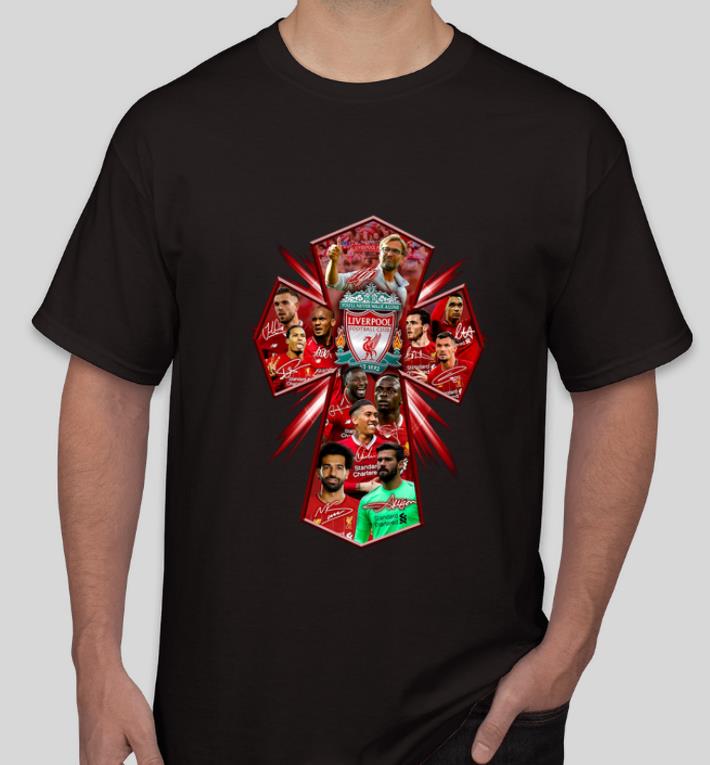 Hot Liverpool FC Cross Jesus shirt 4 - Hot Liverpool FC Cross Jesus shirt