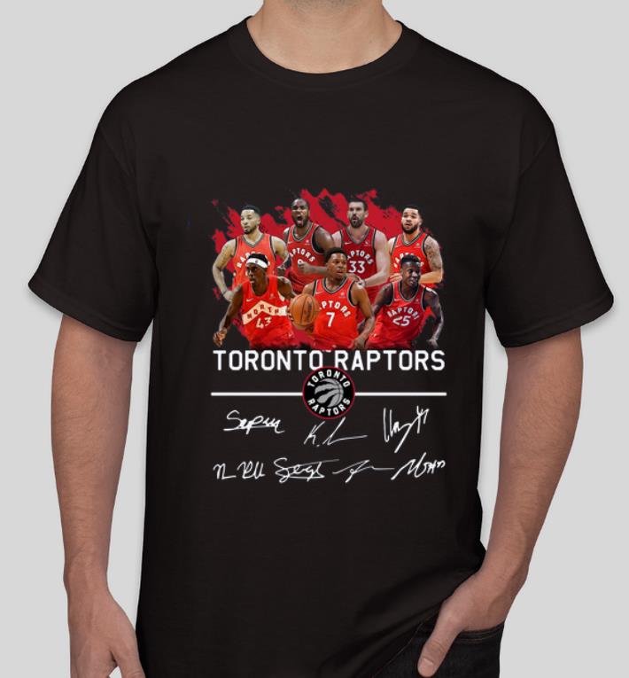 Hot Toronto Raptors Players Signatures shirt 4 - Hot Toronto Raptors Players Signatures shirt