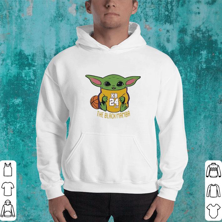 Nice Baby Yoda Kobe Bryant The Black Mamba shirt 4 - Nice Baby Yoda Kobe Bryant The Black Mamba shirt