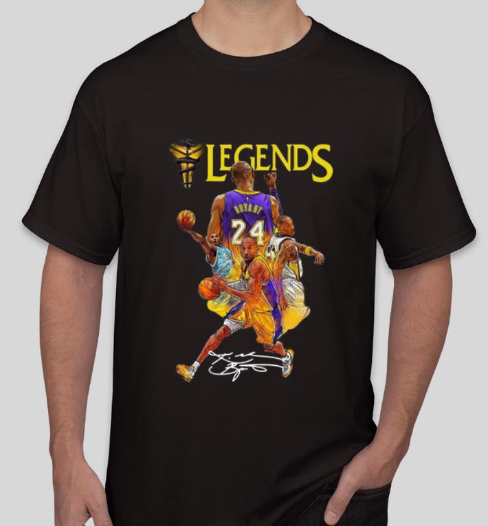 Nice Kobe Bryant Legends Signatures shirt 4 - Nice Kobe Bryant Legends Signatures shirt