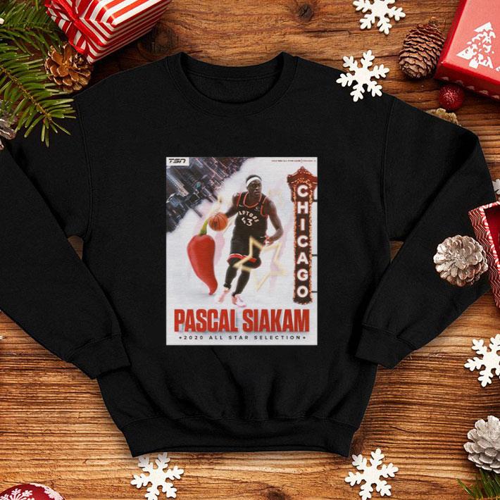 Nice NBA Pascal Siakam Too Spicy 2020 All Star Selection Chicago shirt 4 - Nice NBA Pascal Siakam Too Spicy 2020 All Star Selection Chicago shirt