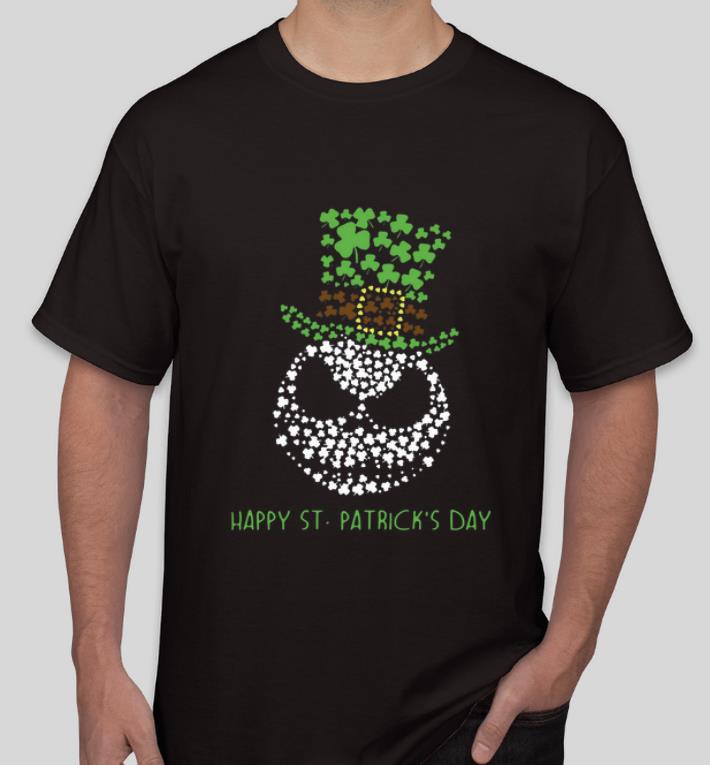 Original Jack Skellington Happy St patrick s Day shirt 4 - Original Jack Skellington Happy St.patrick’s Day shirt