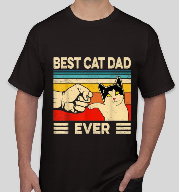 Premium Best Cat Dad Ever Father Day Vintage Cat Lovers shirt 4 - Premium Best Cat Dad Ever Father Day Vintage Cat Lovers shirt