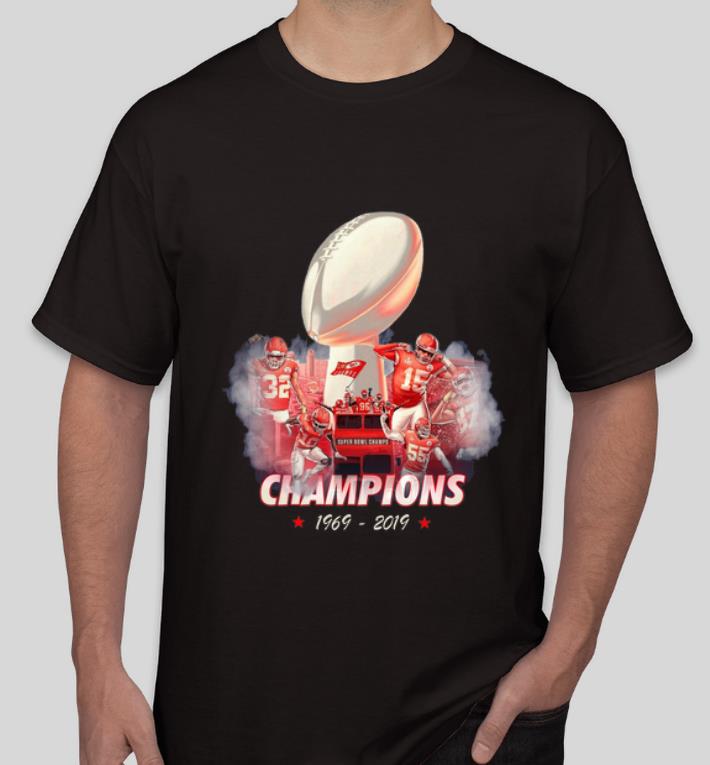 Top 50 Years Kansas City Chiefs Super Bowl Champions 1969 2019 shirt 4 - Top 50 Years Kansas City Chiefs Super Bowl Champions 1969 – 2019 shirt