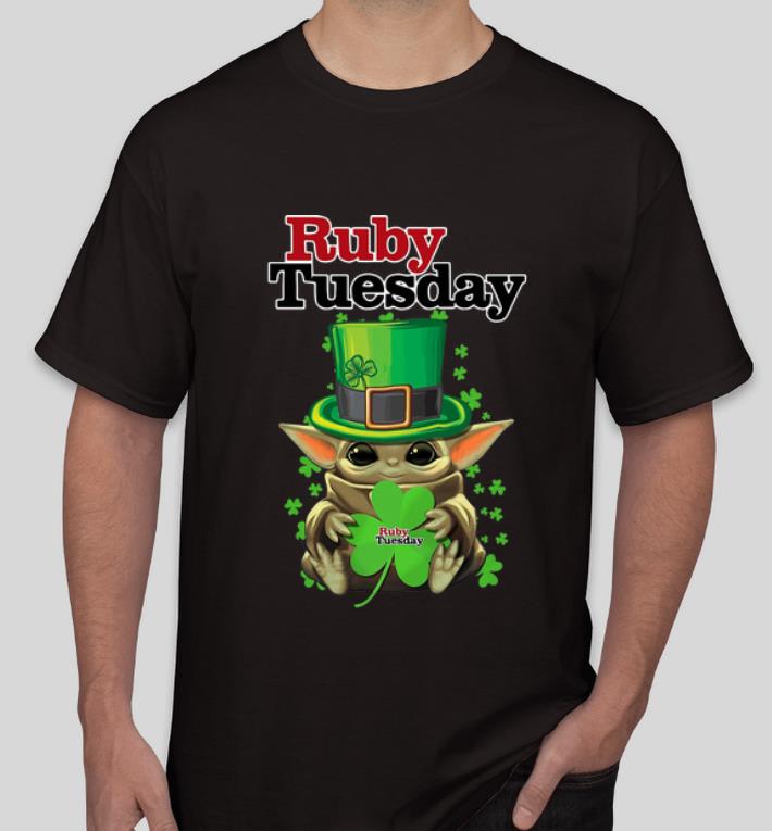 Top Baby Yoda Ruby Tuesday Shamrock St Patrick s Day shirt 4 - Top Baby Yoda Ruby Tuesday Shamrock St. Patrick’s Day shirt