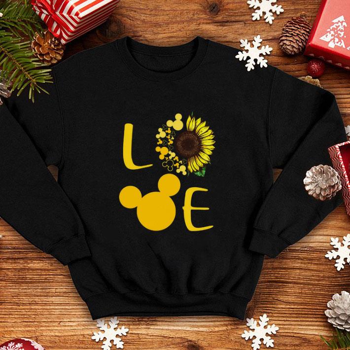 Cool Love Sunflower Mickey mouse shirt 4 - Cool Love Sunflower Mickey mouse shirt