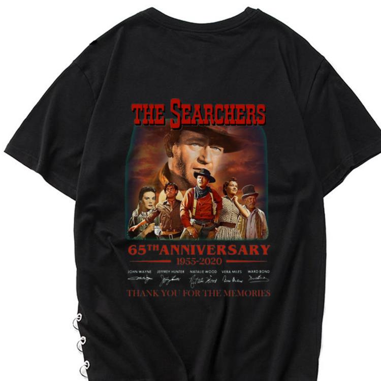 Hot The Searchers 65th anniversary thank you for the memories signatures shirt 1 - Hot The Searchers 65th anniversary thank you for the memories signatures shirt