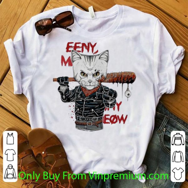 Great Negan Cat Eeny Meeny Miny Meow shirt