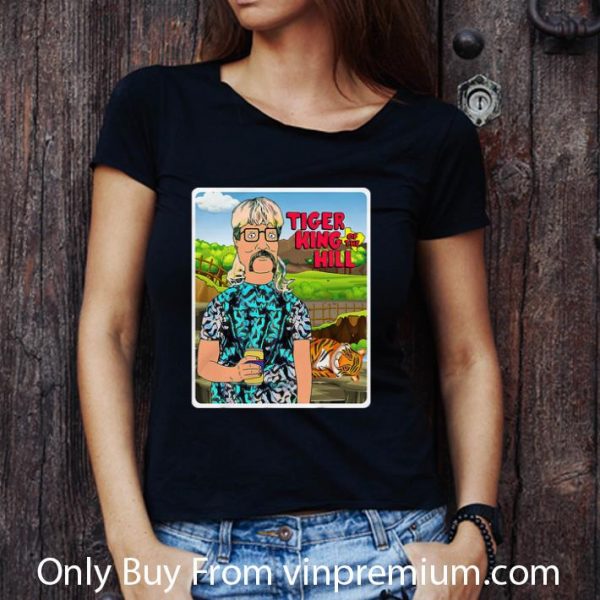 Nice Joe Exotic Tiger King Of The Hill shirt
