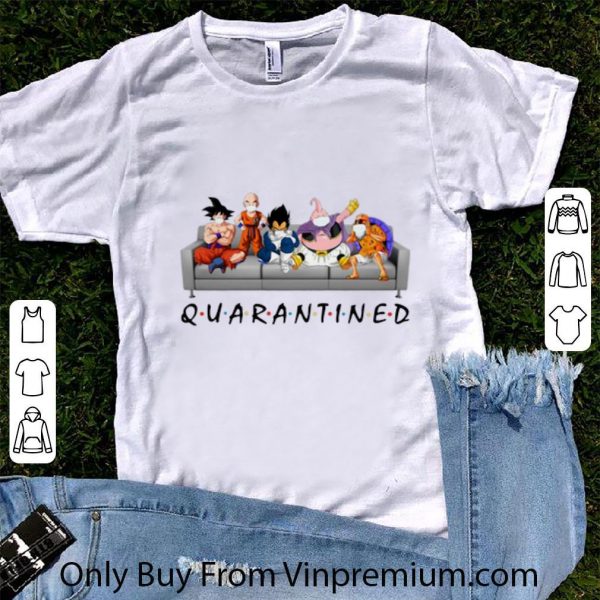 Hot Dragon Ball Characters Mask Quarantined Covid-19 shirt