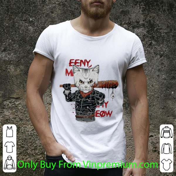 Great Negan Cat Eeny Meeny Miny Meow shirt