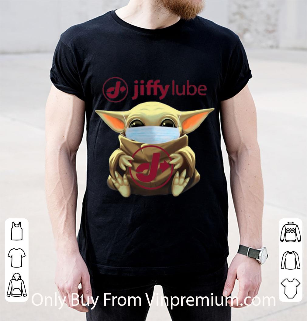 Hot Star Wars Baby Yoda Mask Hug Jiffy Lube Covid19 shirt, hoodie