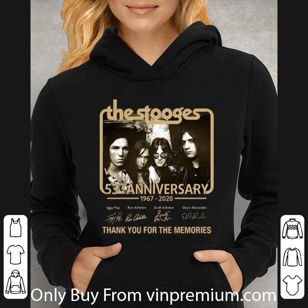 Original The Stooges 53rd Anniversary Thank You For The Memories Signatures shirt 4 - Original The Stooges 53rd Anniversary Thank You For The Memories Signatures shirt