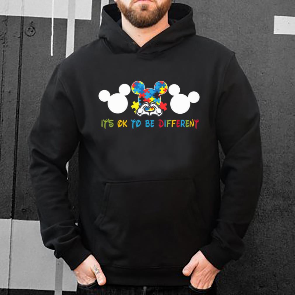 Top Autism Mickey Mouse It s Ok To Be Different shirt 4 - Top Autism Mickey Mouse It's Ok To Be Different shirt
