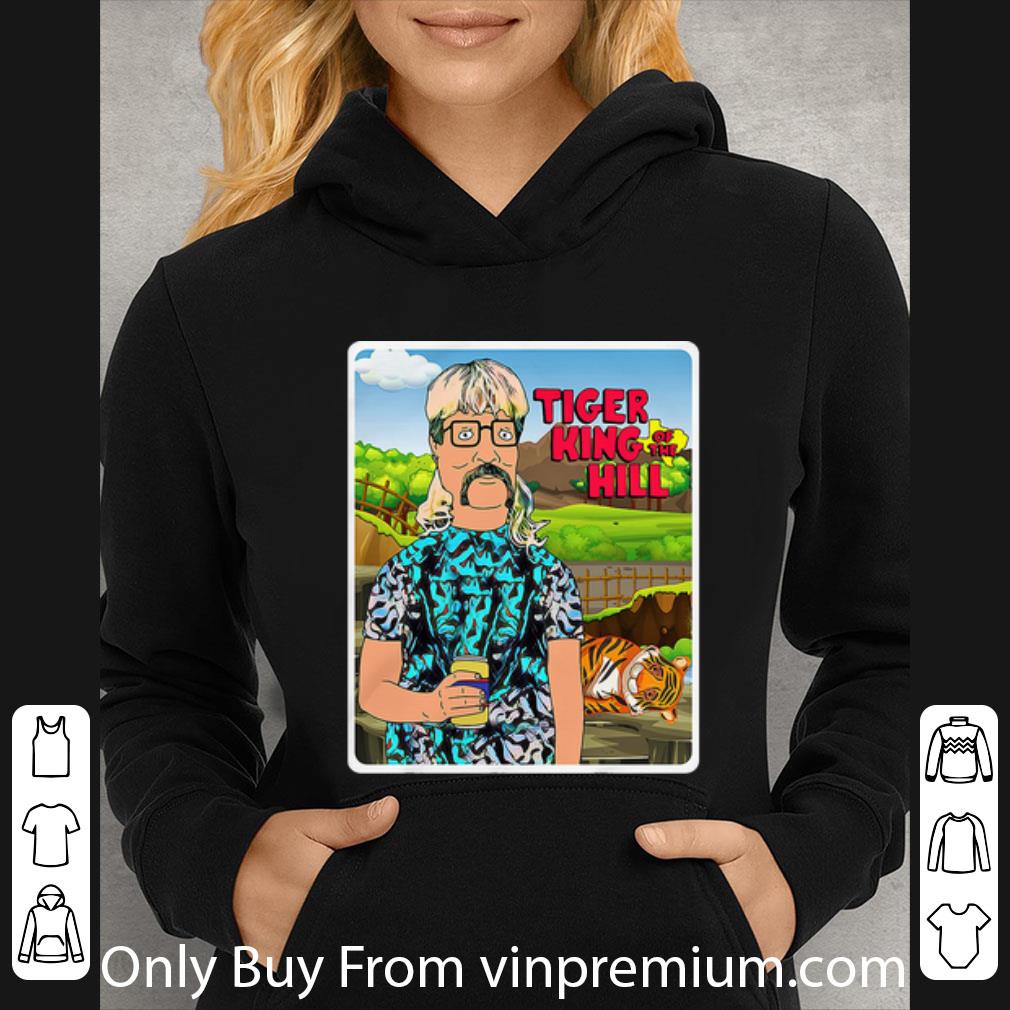 a7a50181 nice joe exotic tiger king of the hill shirt 4 - Nice Joe Exotic Tiger King Of The Hill shirt