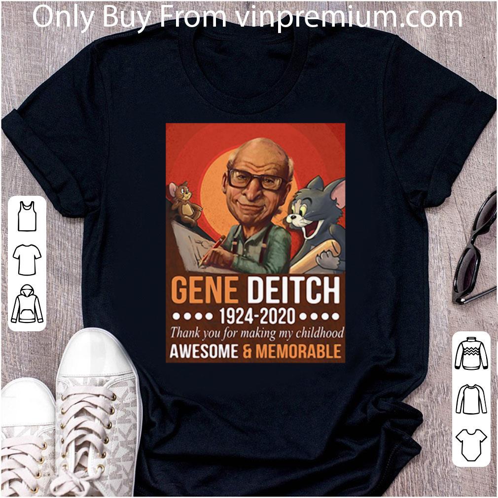 Original Tom And Jerry Gene Deitch Thank You For Making My Childhood Awesome shirt
