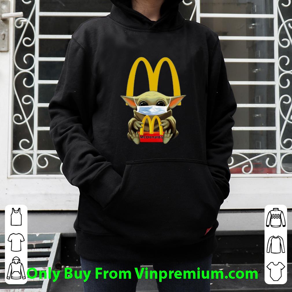 b5bfba5d great star wars baby yoda mask mcdonald s covid 19 shirt 4 - Great Star Wars Baby Yoda Mask Mcdonald's Covid-19 shirt