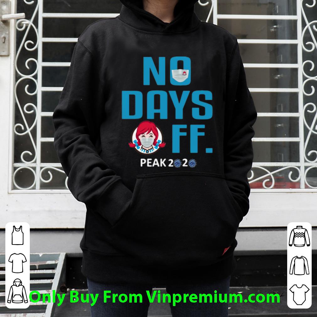 d04efcfd original wendy s mask no days off peak 2020 coronavirus shirt 4 - Original Wendy’s Mask No Days Off Peak 2020 Coronavirus shirt